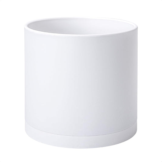 D'vine Dev 12 Inch Plastic Planter Pots with Drainage Hole