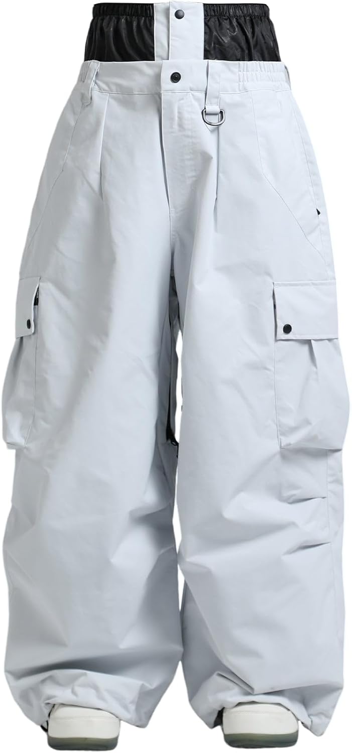 GSOU SNOW Ski Pants for Men and Women - Super Baggy Design
