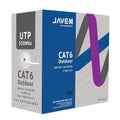 JAVEX Cat6 UTP Outdoor Ethernet Cable 305m - Weatherproof, High-Speed