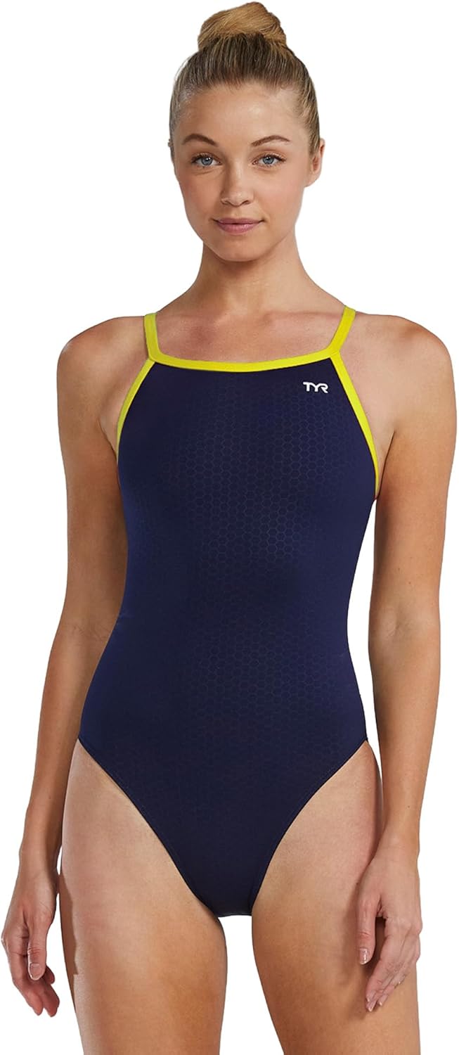 TYR Womens Hexa Diamondfit Swimsuit: Durable and Sleek Design