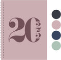 Rileys 2025 Weekly Planner - Typographic Annual & Monthly Agenda