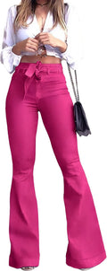 Pantete Womens High Waisted Bell Bottom Jeans - Flattering Retro Fit