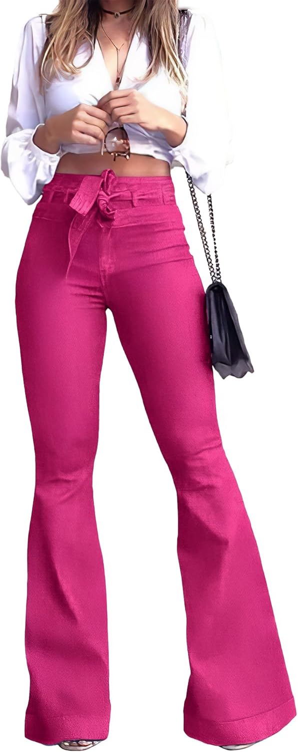 Stylish Womens High Waisted Bell Bottom Jeans for Every Occasion