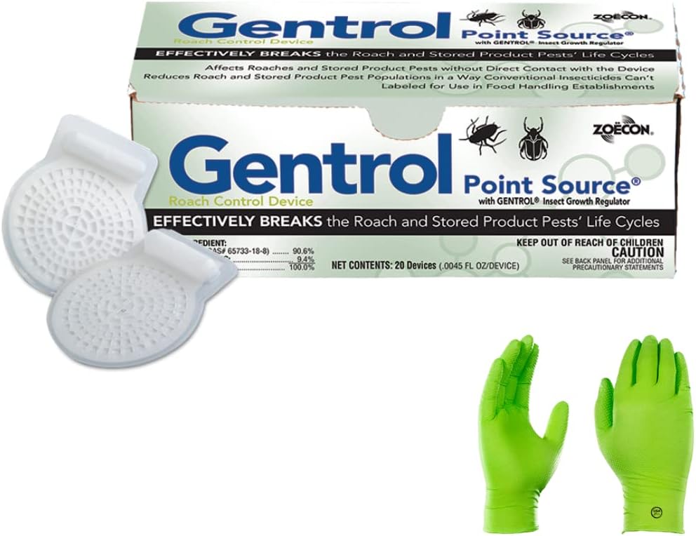 Gentrol Point Source IGR Discs for Effective Roach Control