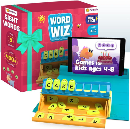 PlayShifu Word Wiz Plugo Letters Learning Kit for Kids Ages 4-10