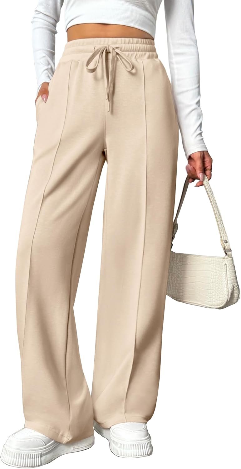 Wide Leg Sweatpants for Women: High Waisted Baggy Comfort