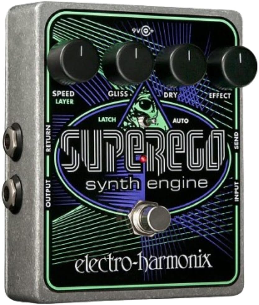 Electro Harmonix Superego Synth Engine Guitar Effects Pedal Review