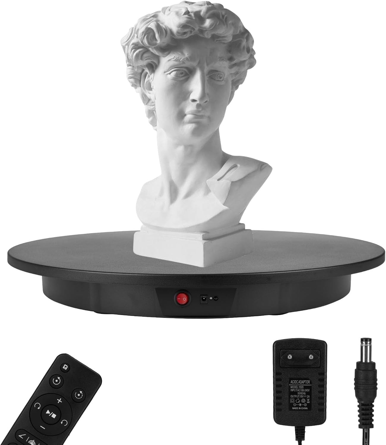 Motorized Rotating Display Stand for Photography and Exhibitions