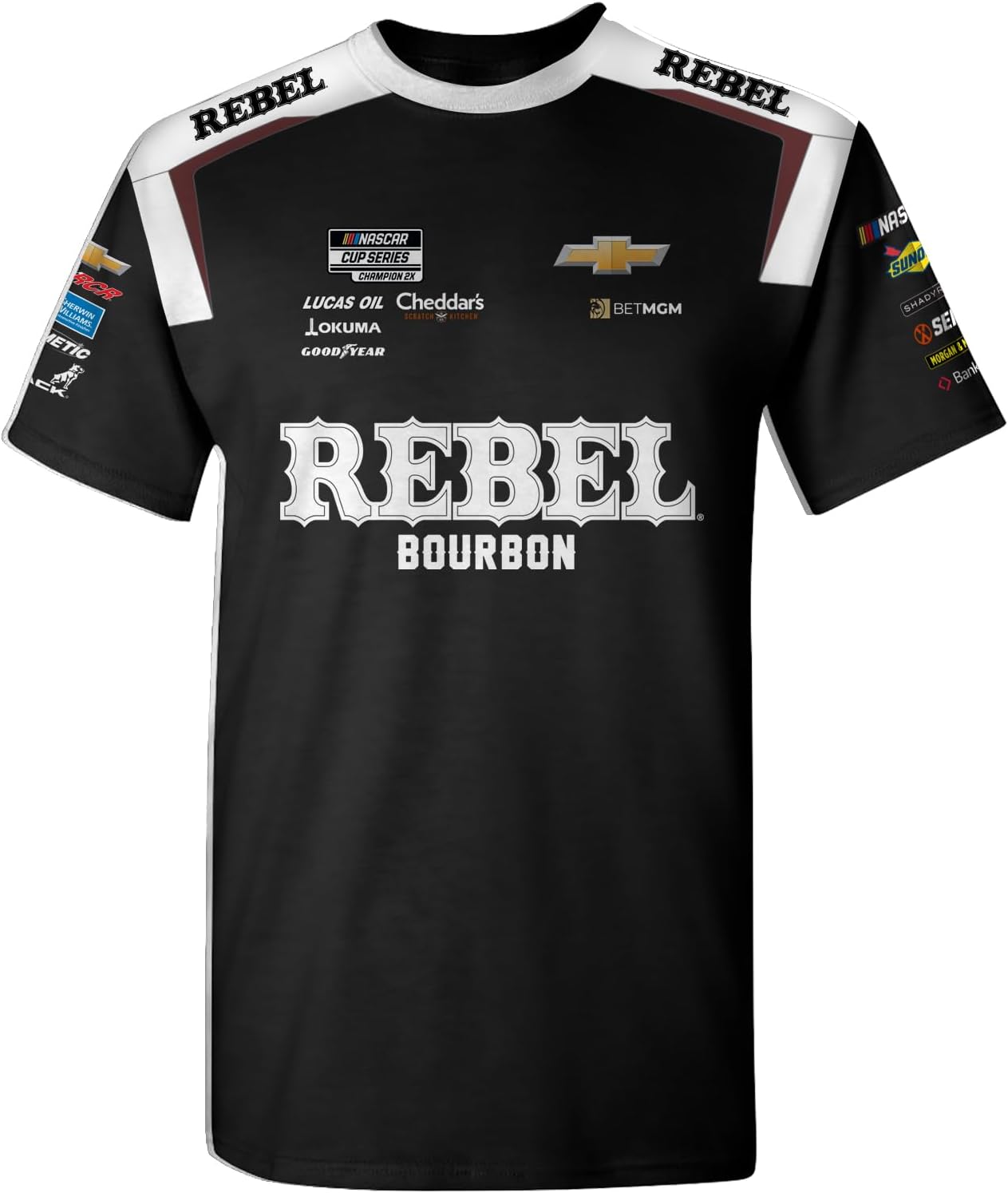 Short Sleeve Sublimated T-Shirt for Automotive Racing Fans