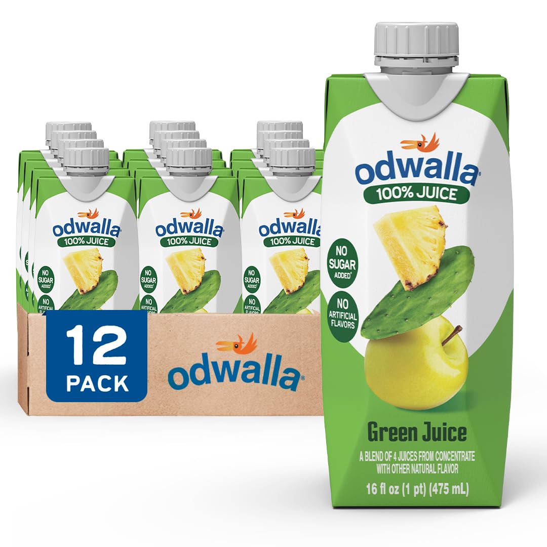 Odwalla Green Juice with Nopal Cactus, Apple, Orange & Pineapple