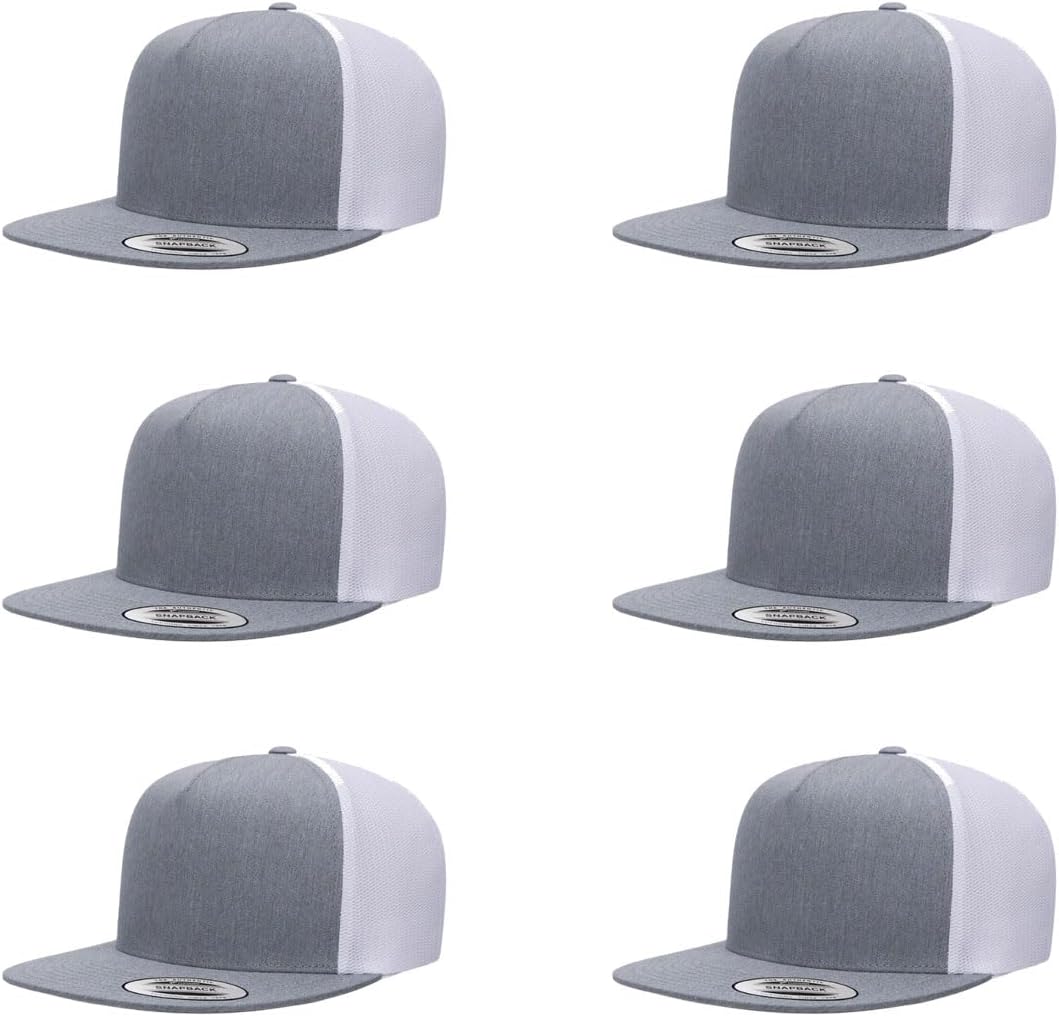 Yupoong 5-Panel Classic Trucker Cap for Ultimate Comfort
