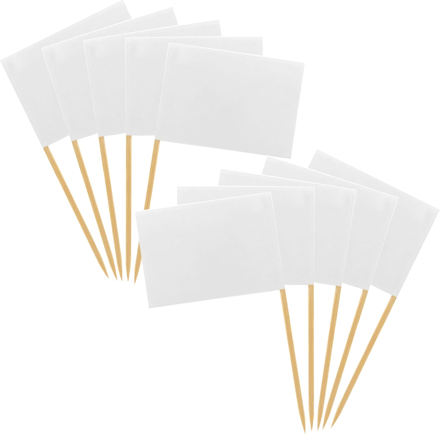 100 Pack Cheese Markers & Cocktail Picks for Party Buffet