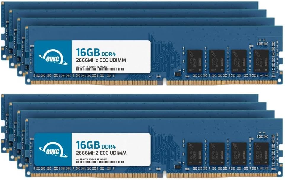 OWC 128GB DDR4 2666MHz ECC Unbuffered RAM for Workstations