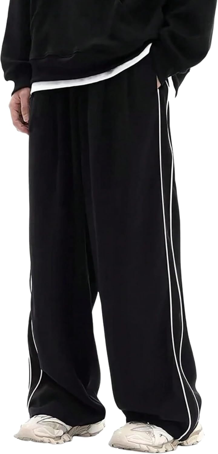 ZAFUL Men's Parachute Sweatpants for Casual Streetwear Style
