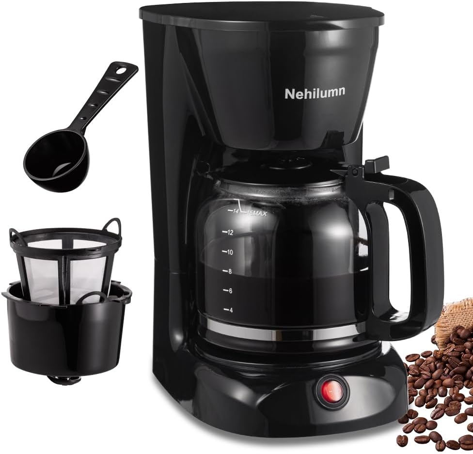 Effortlessly Brew Delicious Coffee - 12-Cup Drip Coffee Maker