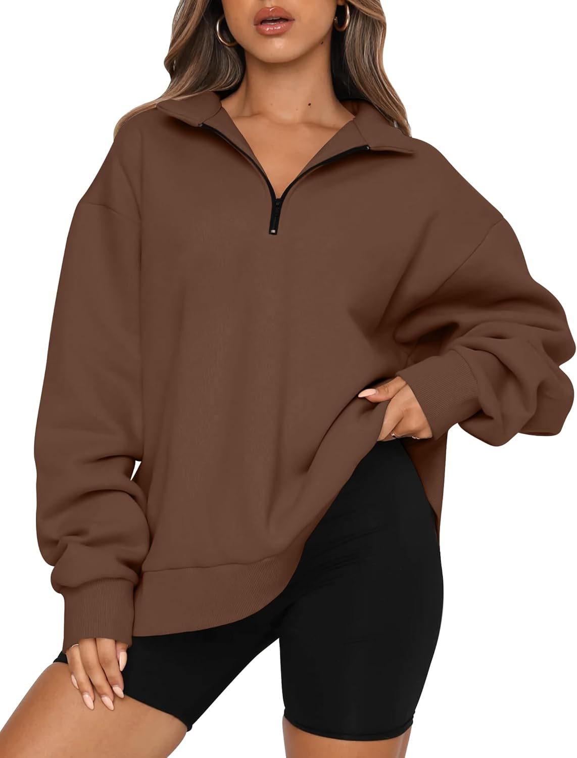 Trendy Queen Womens Oversized Sweatshirts for Fall Fashion
