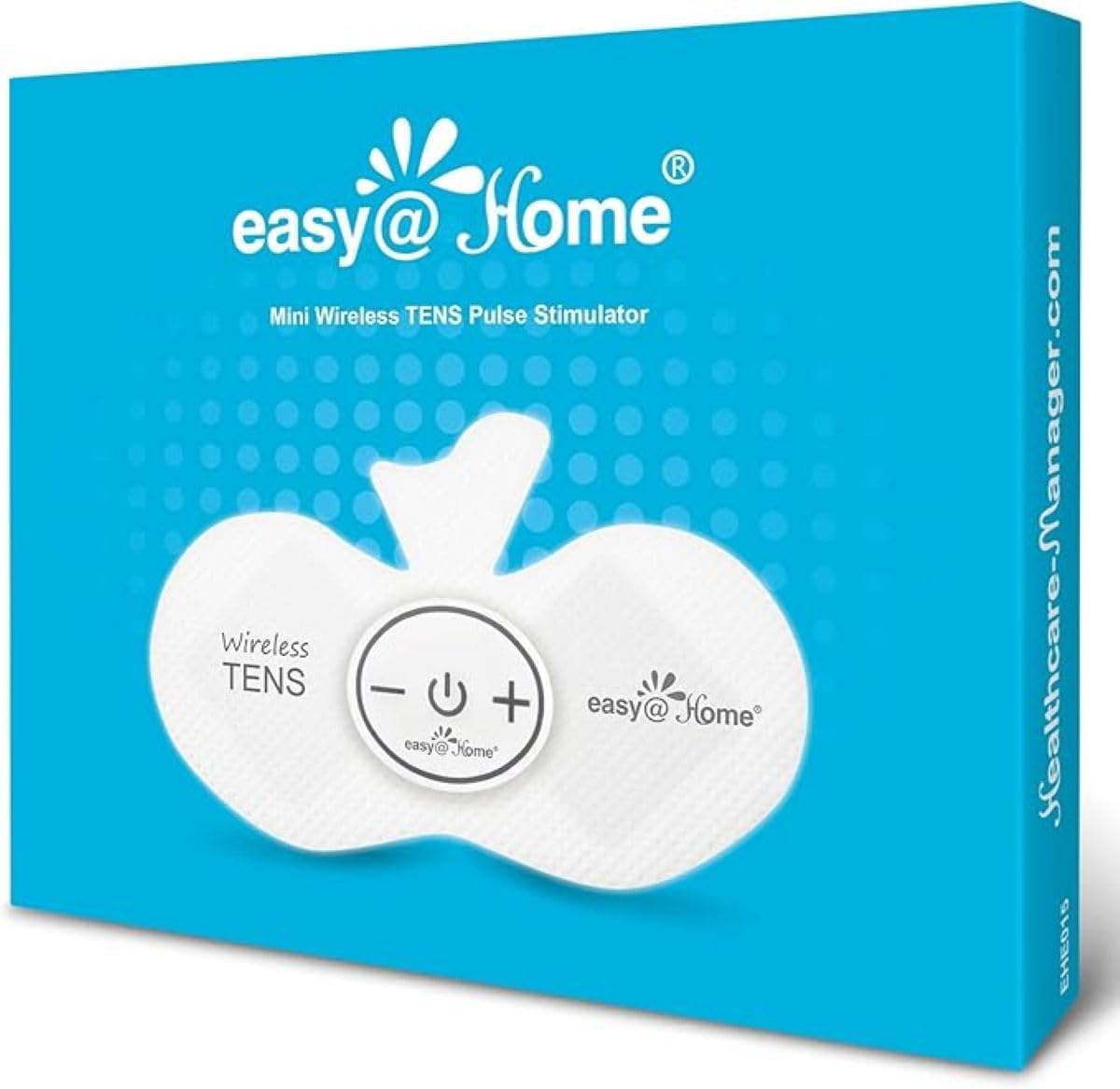 Rechargeable Compact Wireless TENS Unit for Pain Relief Therapy