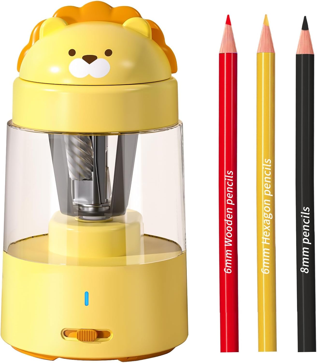 ZMOL Electric Pencil Sharpener for Kids, Quick and Safe Use