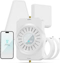 Cell Phone Signal Booster for Home Multi-Room - 72dB High Gain Booster