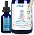 PranaPets Liver Supplement for Pets - Gentle Liver Support for Dogs
