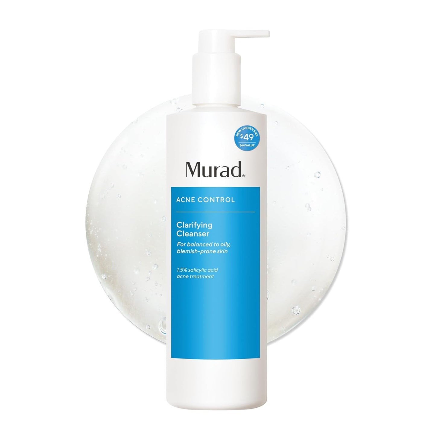 Murad Acne Control Clarifying Cleanser for Deep Pore Cleansing