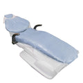 JMU 125Pcs Dental Full Chair Cover 29in x 80in - Clear Disposable