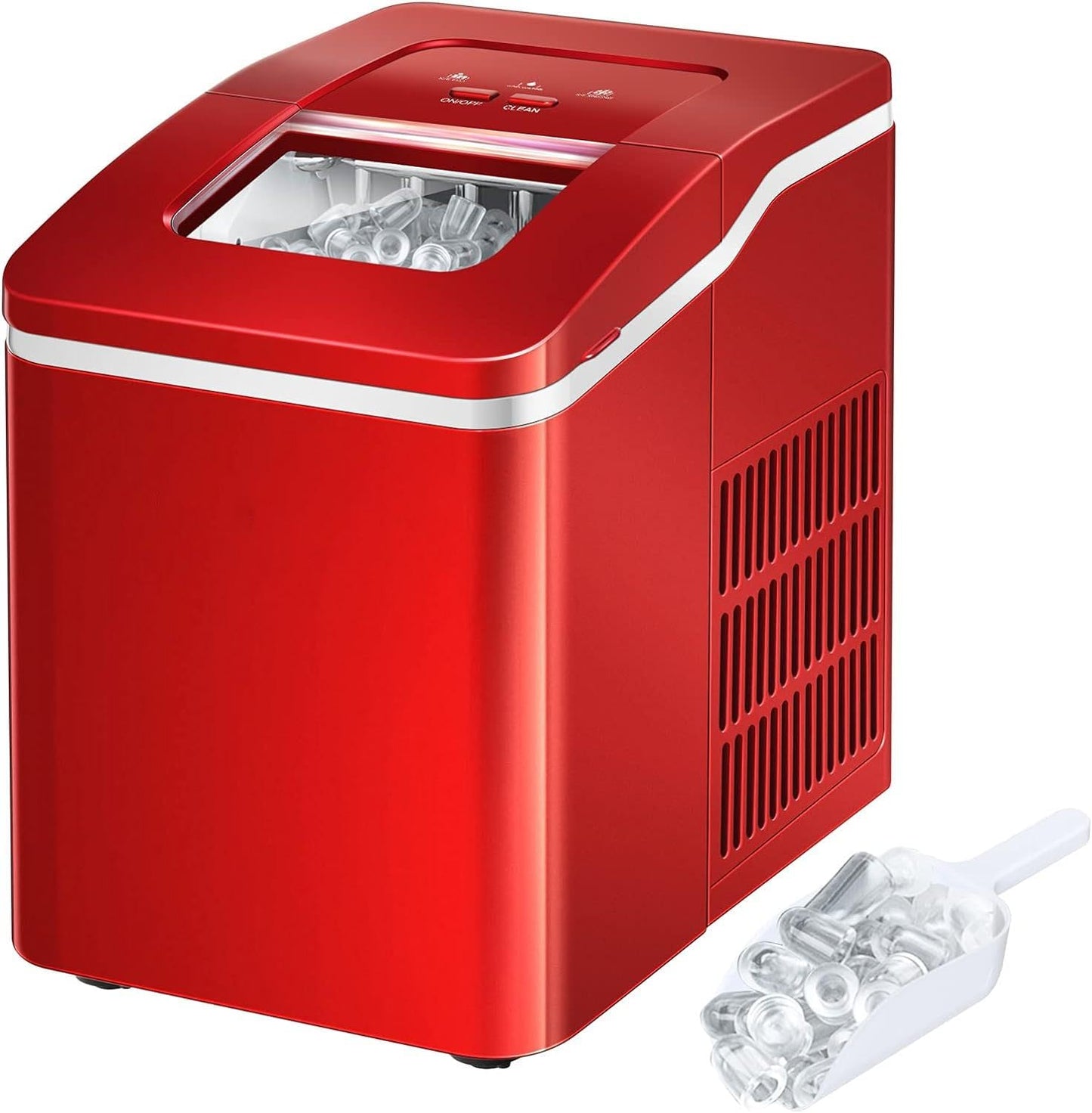 ARLIME Portable Ice Maker Machine for Quick Ice in 8 Minutes