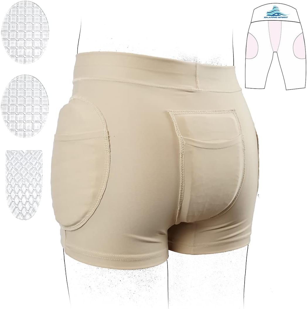 Protective Gel-Padded Skating Shorts