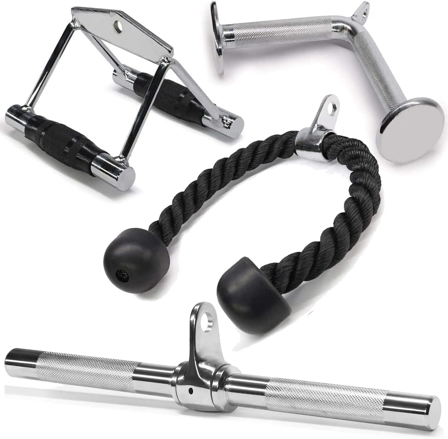 Yes4All Cable Machine Attachment Set for Home Gym Workouts