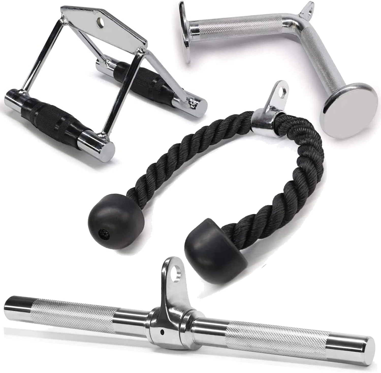 Yes4All Cable Machine Attachment Set for Home Gym Workouts
