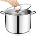 E-far 24-Quart Large Stock Pot - Fast, Healthy Cooking for Families