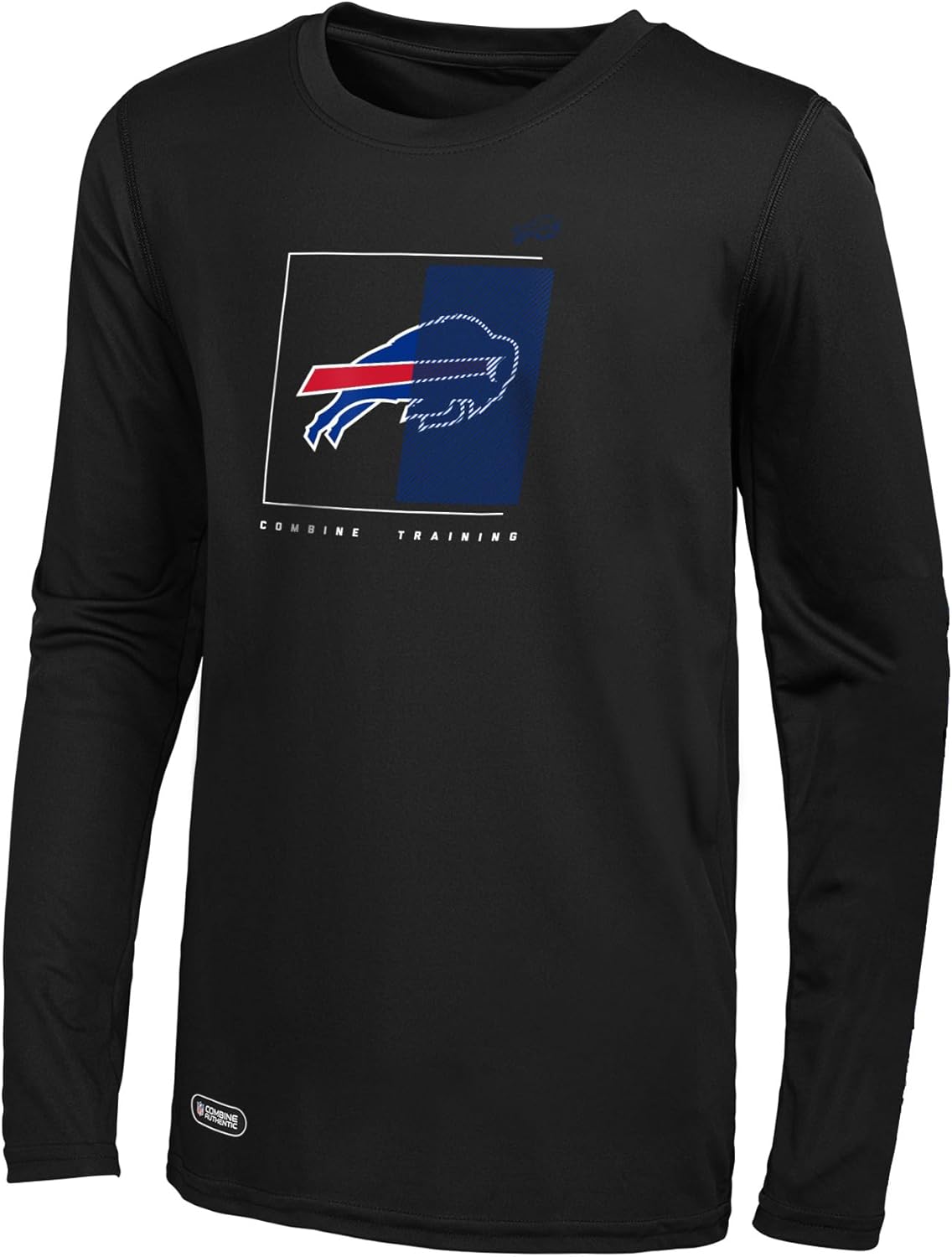 NFL Men's Too Tough Long Sleeve Dri-Tek T-Shirt for Comfort