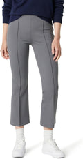 The Drop Women's Kristy Ponte Kick Crop - Timeless Wardrobe Staple