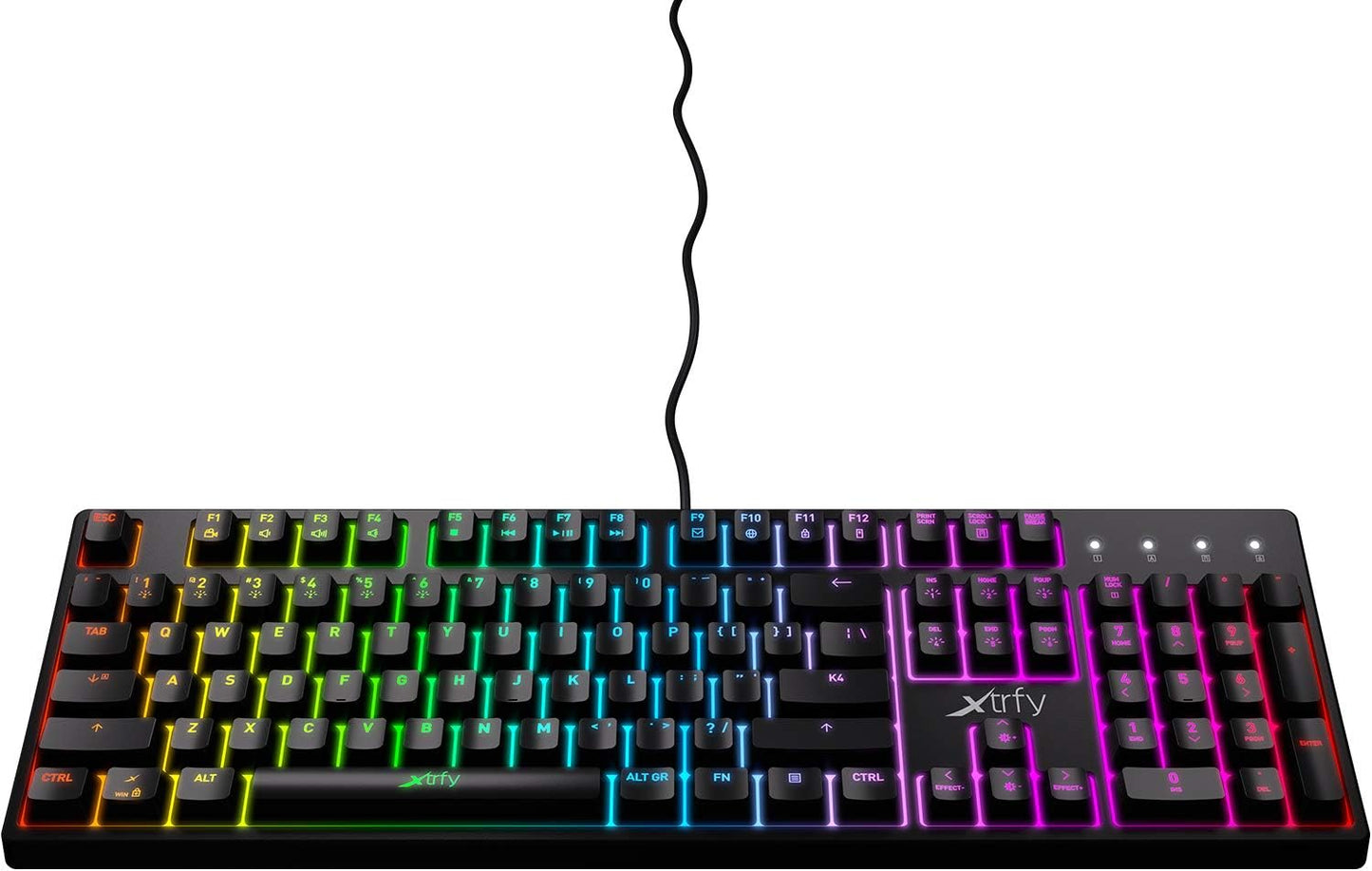 Xtrfy K4 RGB Mechanical Gaming Keyboard with Customizable Illumination