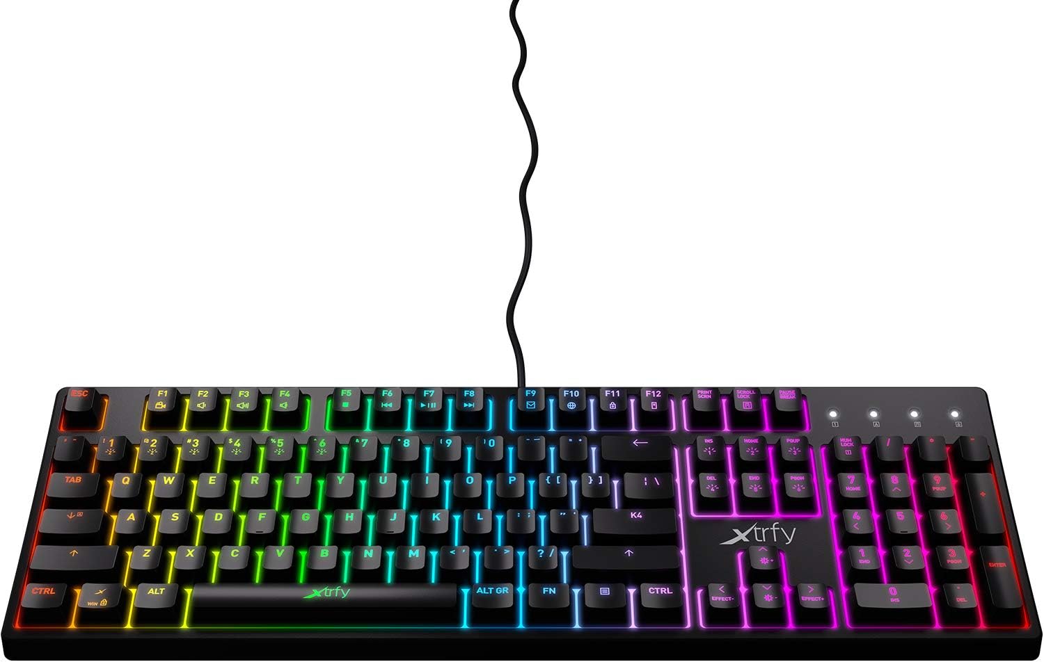 Xtrfy K4 RGB Mechanical Gaming Keyboard with Customizable Illumination