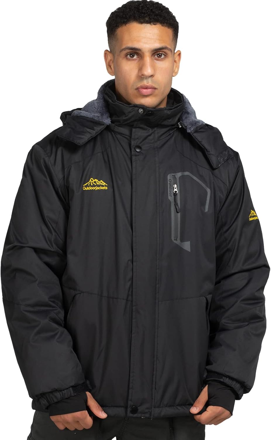 Snow-Ready Men's Waterproof Ski Jacket