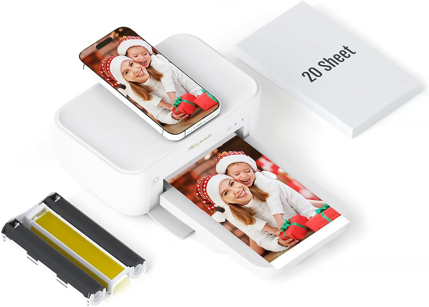 HPRT 4x6 Photo Printer for iPhone and Android - Portable Printing