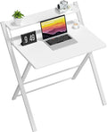Folding Desk No Assembly Required Large Size - Space Saving Study Desk