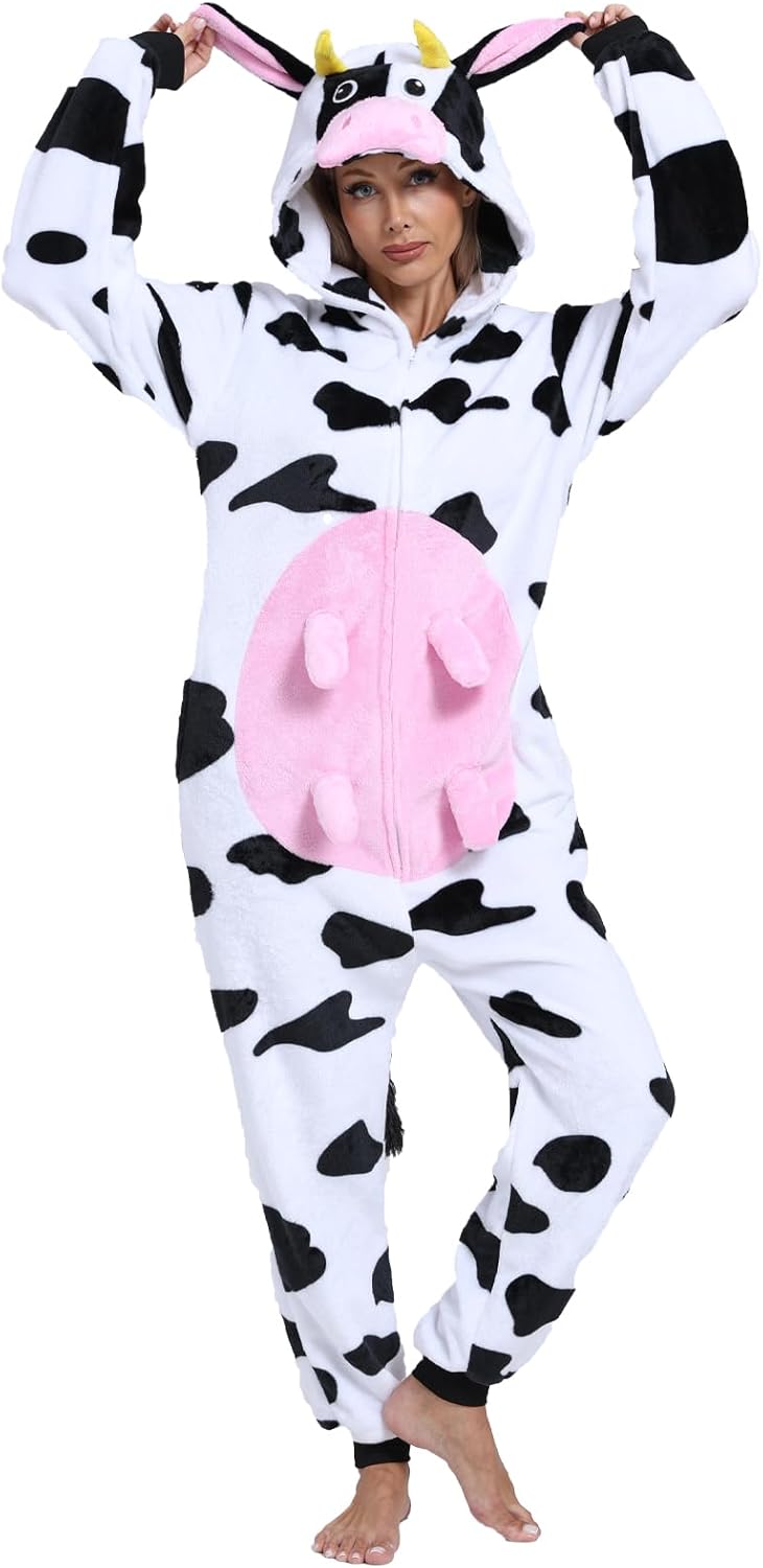 Adult Onesie Pajamas for Halloween Cosplay Fun and Comfort