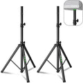 Pair of Speaker Tripod Stands Height Adjustable 43.7ft'-70.8ft