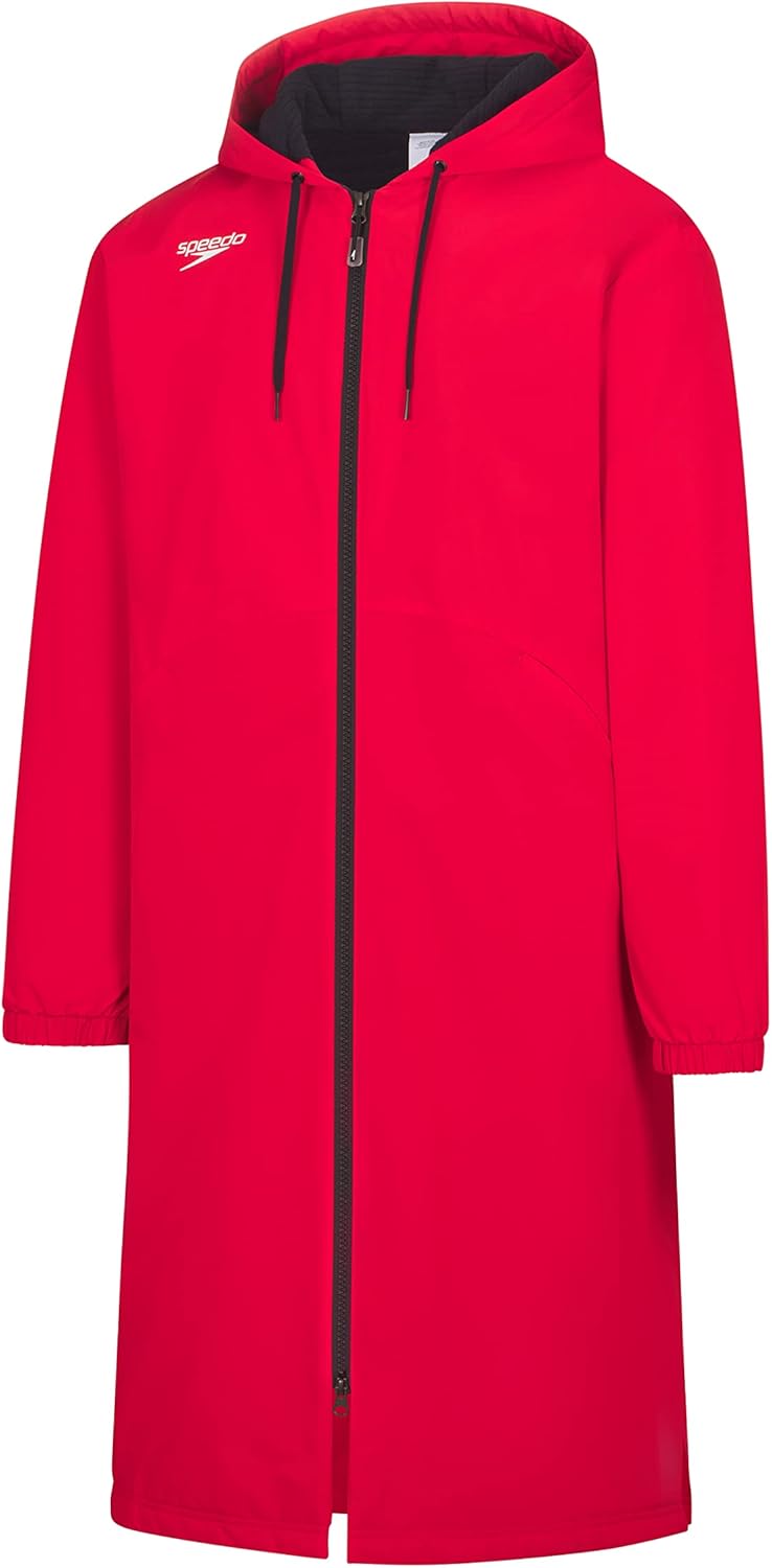 Speedo Unisex Adult Parka Jacket with Fleece Lining for Comfort