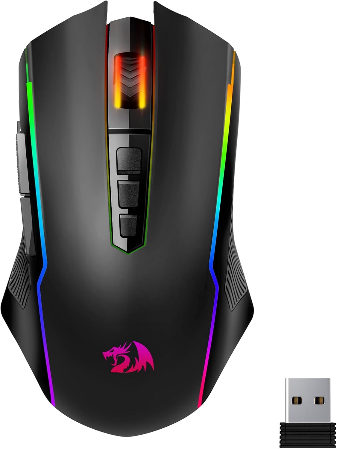 Redragon Wireless Gaming Mouse: 10000 DPI Tri-Mode Power