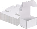 MEBRUDY 7x5x4 in Shipping Boxes Pack of 50 - Small White Mailers