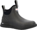 Xtratuf Men's 6 Inch Sport Ankle Deck Boot, Black - Slip Resistant