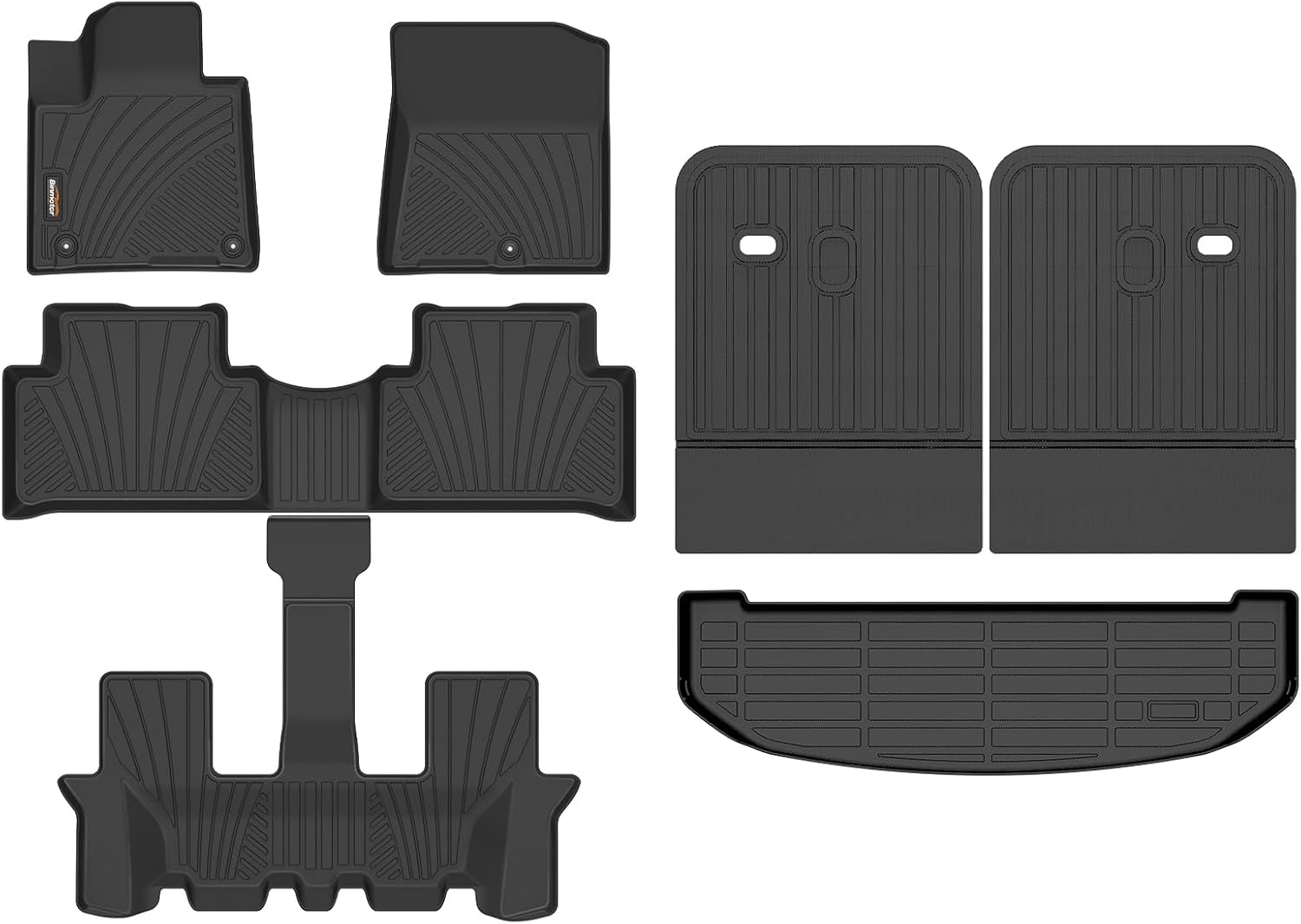 Custom Fit All Weather Floor Mats for Kia Sorento 2021-2026