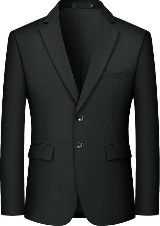 MAGE MALE Slim Fit Suit Jacket for Weddings and Business Events