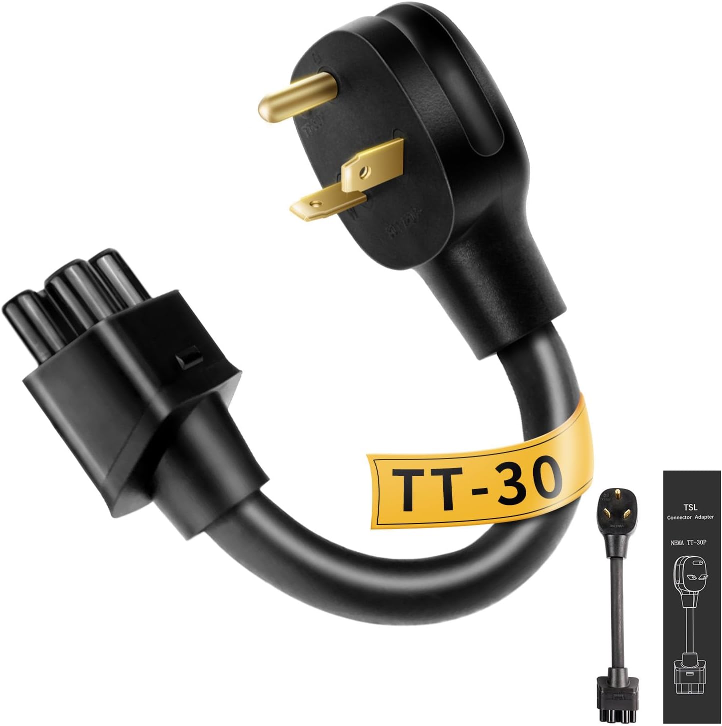 TSL NEMA TT-30 Adapter for Tesla Gen 2 - Fast Charging Solution