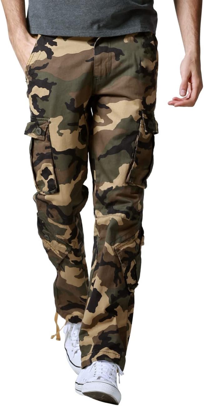 Match Men's Wild Cargo Pants for Versatile Outdoor Activities
