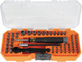 Klein Tools 64-Piece Micro-Ratchet Bit Precision Driver Set - Compact