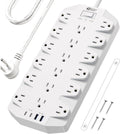 Power Strip Surge Protector 18 Outlets with USB-C and USB-A - Heavy